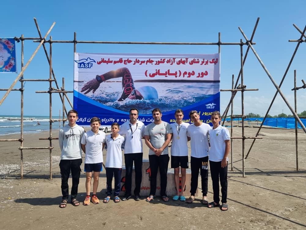 درخشش ورزشکاران کارگر استان اصفهان در مسابقات شنای آبهای آزداد کشور