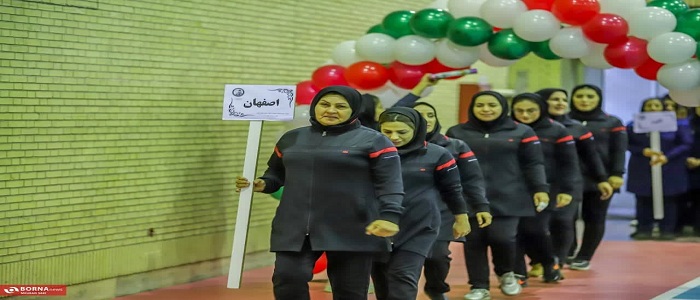 افتخار آفرینی ورزشکاران اصفهان در مسابقات داژبال بانوان قهرمانی کارگران کشور